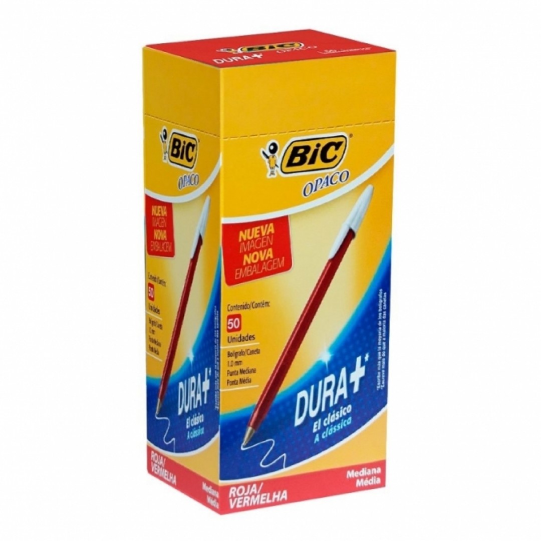 bic-boligrafo-opaco-rojo-x50-1442
