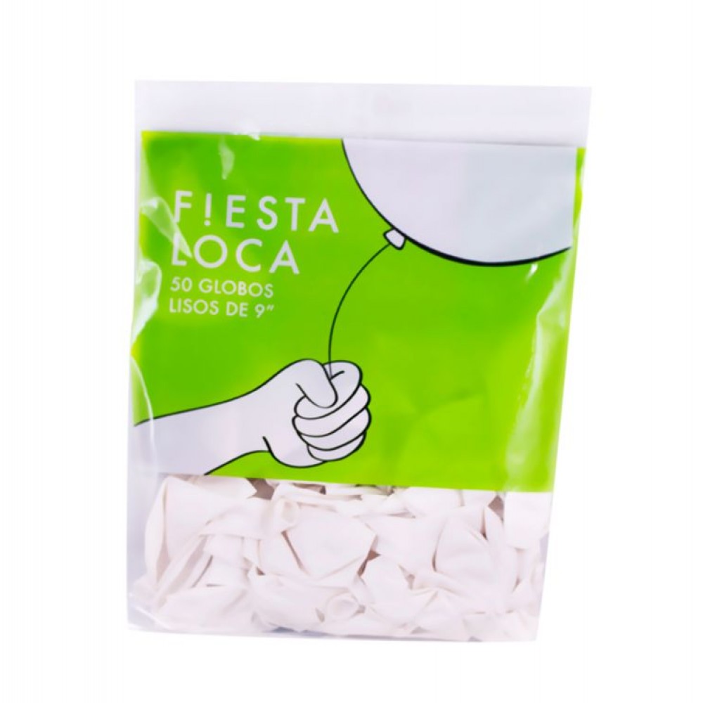 fiesta-loca-globo-liso-blanco-x-50-u-1785