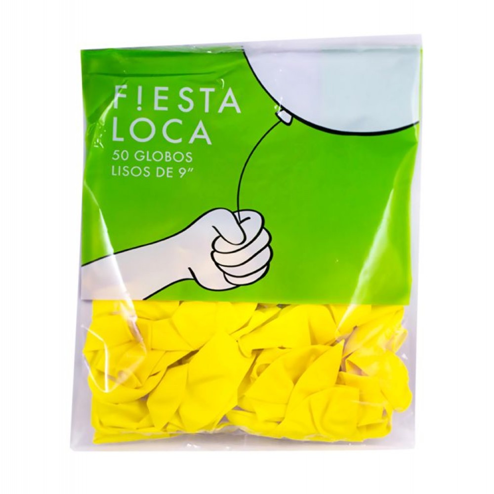 fiesta-loca-globo-liso-amarillo-x-50-u-1788