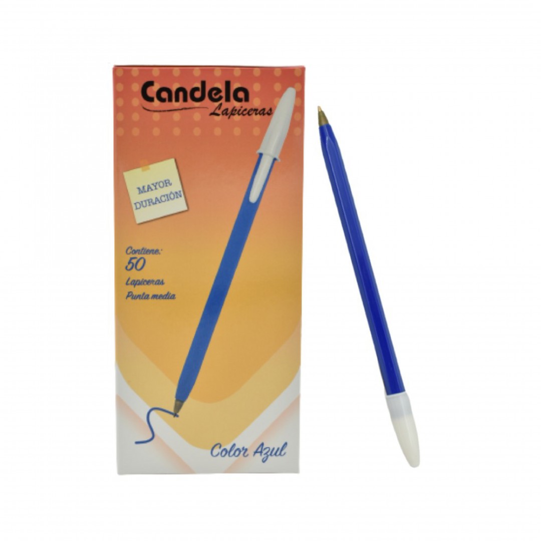 candela-boligrafo-azul-x50u-3065